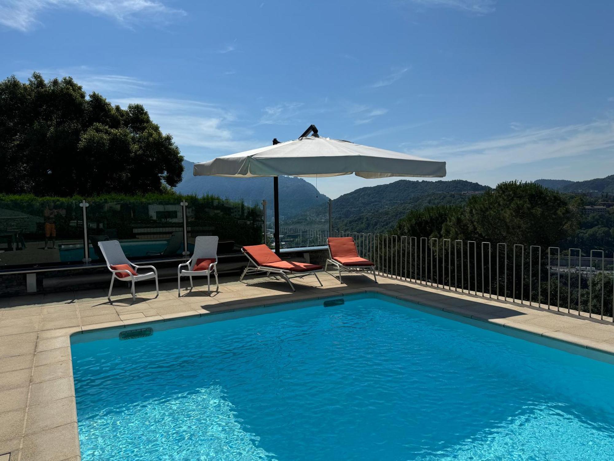 Veralto - Modern Suite With Como Lake View Vacallo Exterior photo